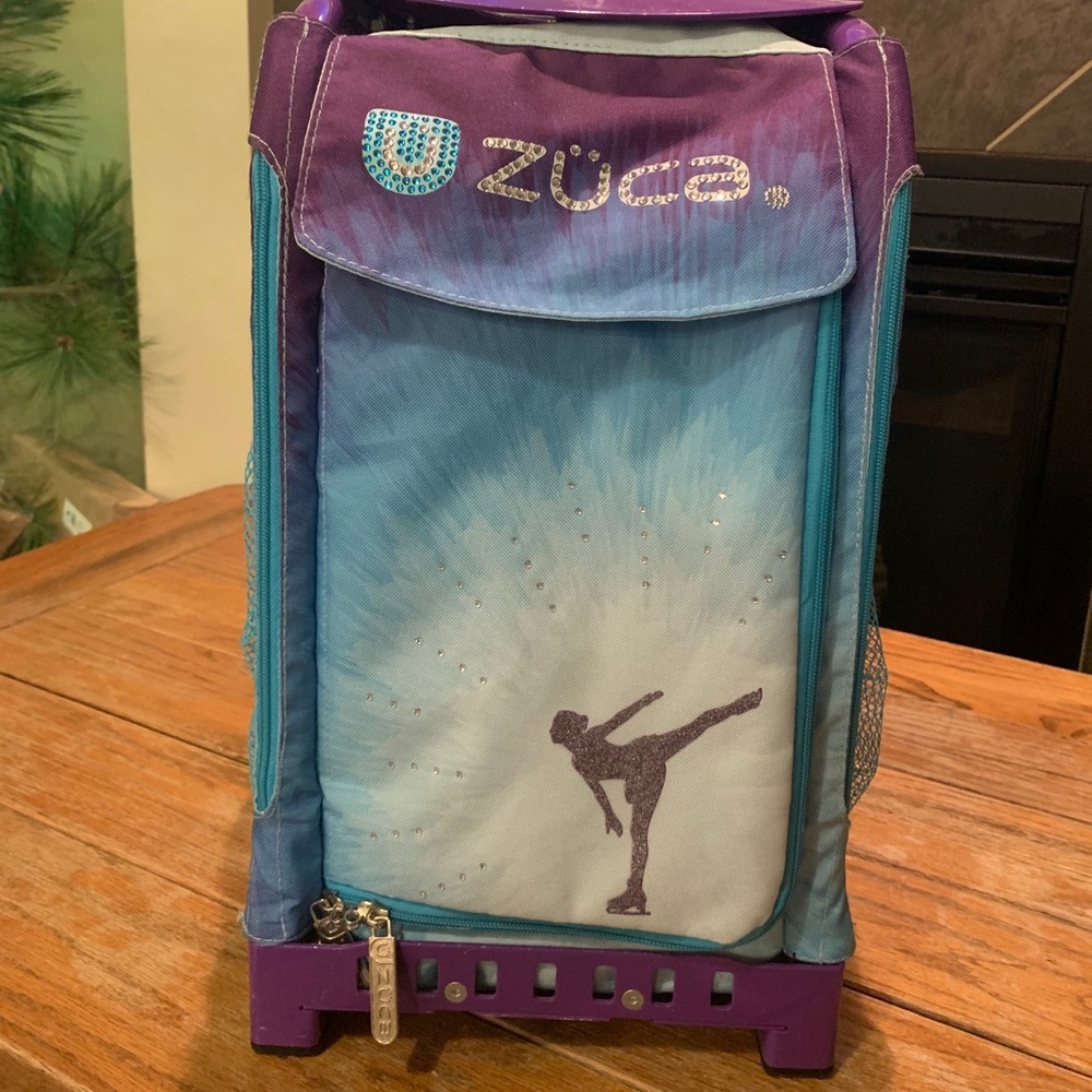 Purple and Blue Zuca bag